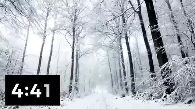 5minutetimerpeacefulandcalmingwintertimercountdowntimerwithalarm