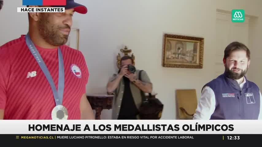 Celebración de Medallistas Olímpicos en el Palacio de La Moneda
