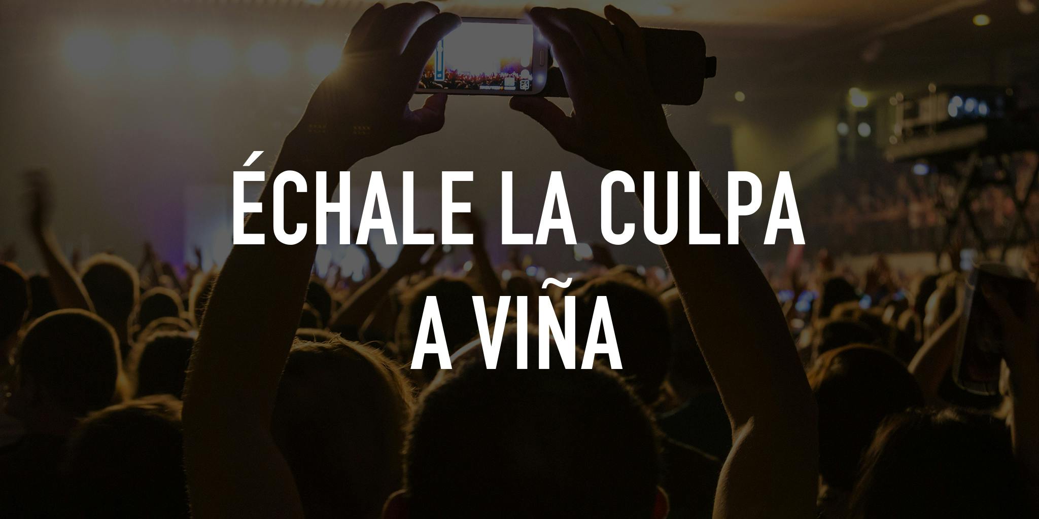 Échale la culpa a Viña